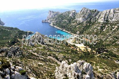 Calanques vu du ciel — photo aérienne des Bouches-du-Rhône (n°6)