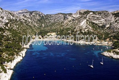 Vue aérienne de Calanques, Bouches-du-Rhône (n°7)