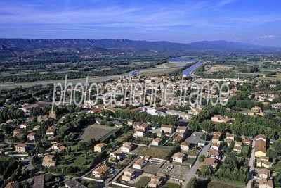 Photo aérienne de Mallemort (13) — Bouches-du-Rhône