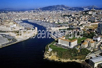 Photo aérienne de Marseille (13) — Marseille: Vieux Port