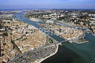 Martigues vu du ciel — photo aérienne des Bouches-du-Rhône