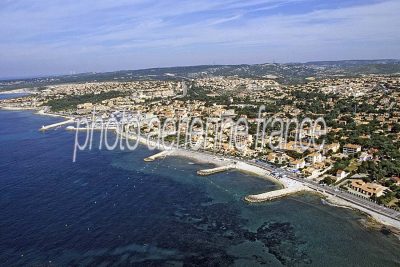 Sausset-les-Pins vu du ciel — photo aérienne des Bouches-du-Rhône