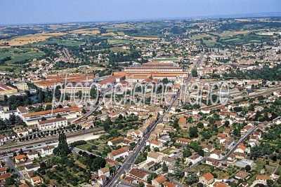 Vue aérienne de Ruelle Touvre, Charente
