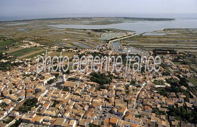 Ars-en-Ré vu du ciel — photo aérienne de la Charente-Maritime