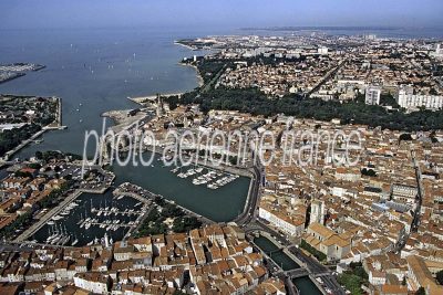 Photo aérienne La Rochelle Charente-Maritime : atlantique