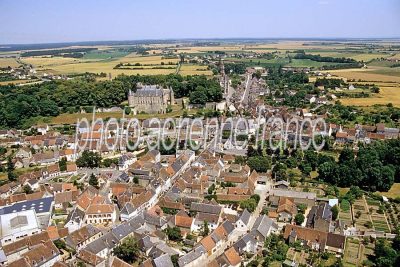 Photo aérienne de Chateauneuf-sur-cher