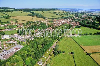 Photo aérienne de Pouilly-en-Auxois (21) — Côte-d'Or