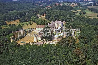 Photo aérienne de Fenelon (24) — Dordogne