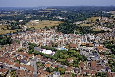 Photo aérienne de Mussidan (24) — Dordogne
