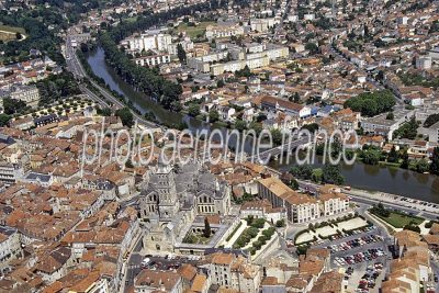 Photo aérienne de Périgueux (24) — Dordogne