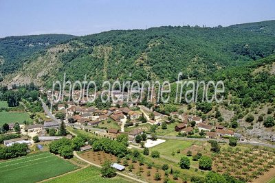 Peyrillac-et-Millac vu du ciel — photo aérienne de la Dordogne