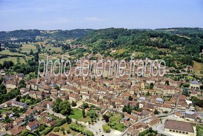 Photo aérienne de Saint Cyprien (24) — Dordogne