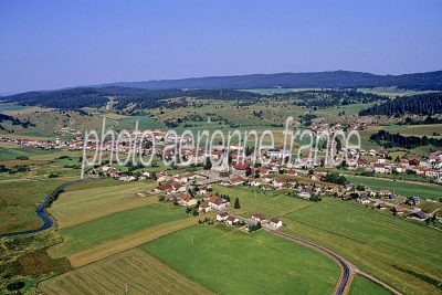 Photo aérienne de Mouthe (25) — Doubs