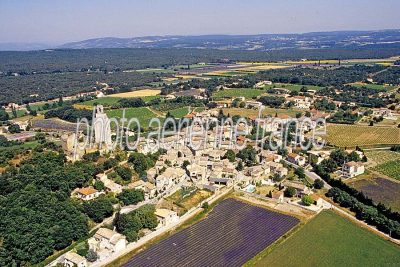 Photo aérienne de Chamaret (26) — Drôme