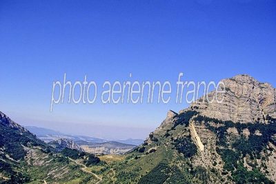 Vue aérienne de Porte du Barry, Drôme