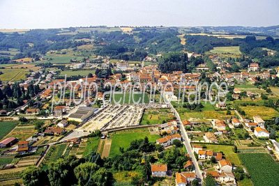 Photo aérienne de Saint-Uze (26) — Drôme (n°1)