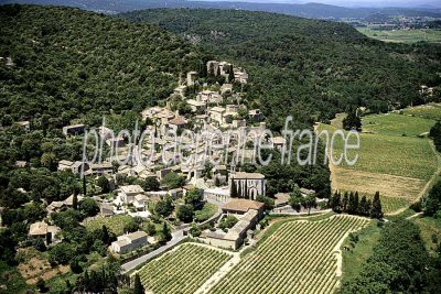 Photo aérienne de La Roque sur Ceze (30) — Gard