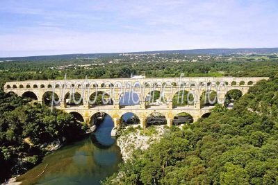 Vue aérienne de Remoulins, Gard (n°5)