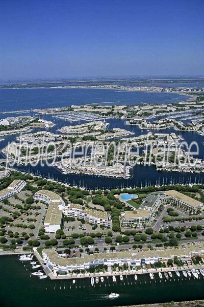 Photo aérienne de Port Camargue (30) — Gard