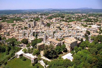 Photo aérienne d'Uzès (30) — Gard (n°5)