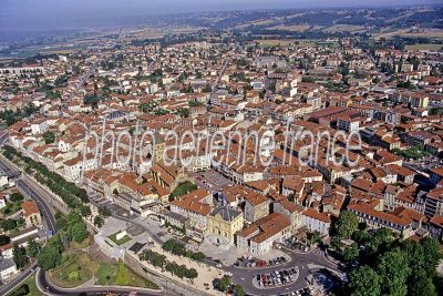 Photo aérienne de Saint-Gaudens (31) — Haute-Garonne