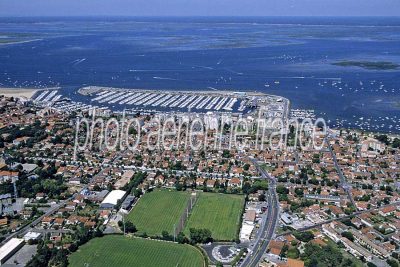 Arcachon vu du ciel — photo aérienne de la Gironde