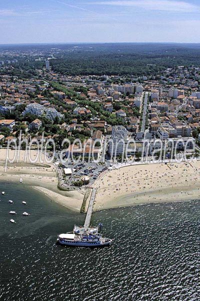 Vue aérienne d'Arcachon, Gironde (n°4)