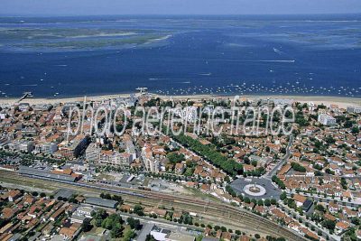 Photo aérienne d'Arcachon (33) — Gironde (n°5)
