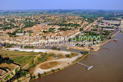 Photo aérienne de Blaye (33) — Gironde