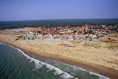 Vue aérienne de Vendays-Montalivet, Gironde (n°1)