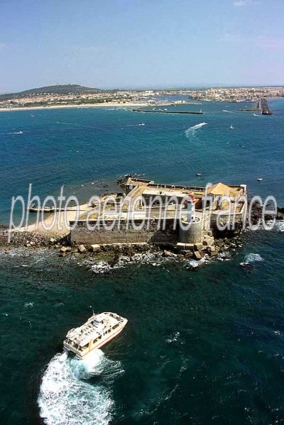 Chateaux du languedoc roussillon à Agde (34) en photo aérienne