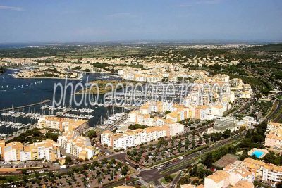 Photo aérienne d'Agde (34) — Hérault (n°5)
