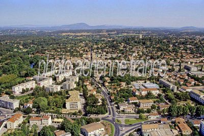 Photo aérienne de Castelnau-le-Lez (34) — Hérault