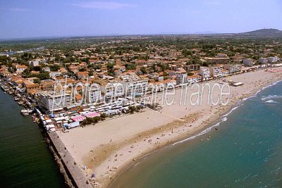 Photo aérienne de Grau d Agde (34) — Hérault