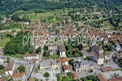 Photo aérienne de Goncelin (38) — Isère