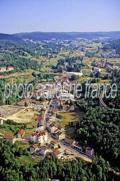 Morbier vu du ciel — photo aérienne du Jura