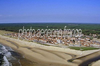 Photo aérienne de Mimizan (40) — Landes