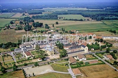 Vue aérienne de Saint Vincent de Paul, Landes