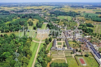 Photo aérienne de Cheverny (41) — Loir-et-Cher